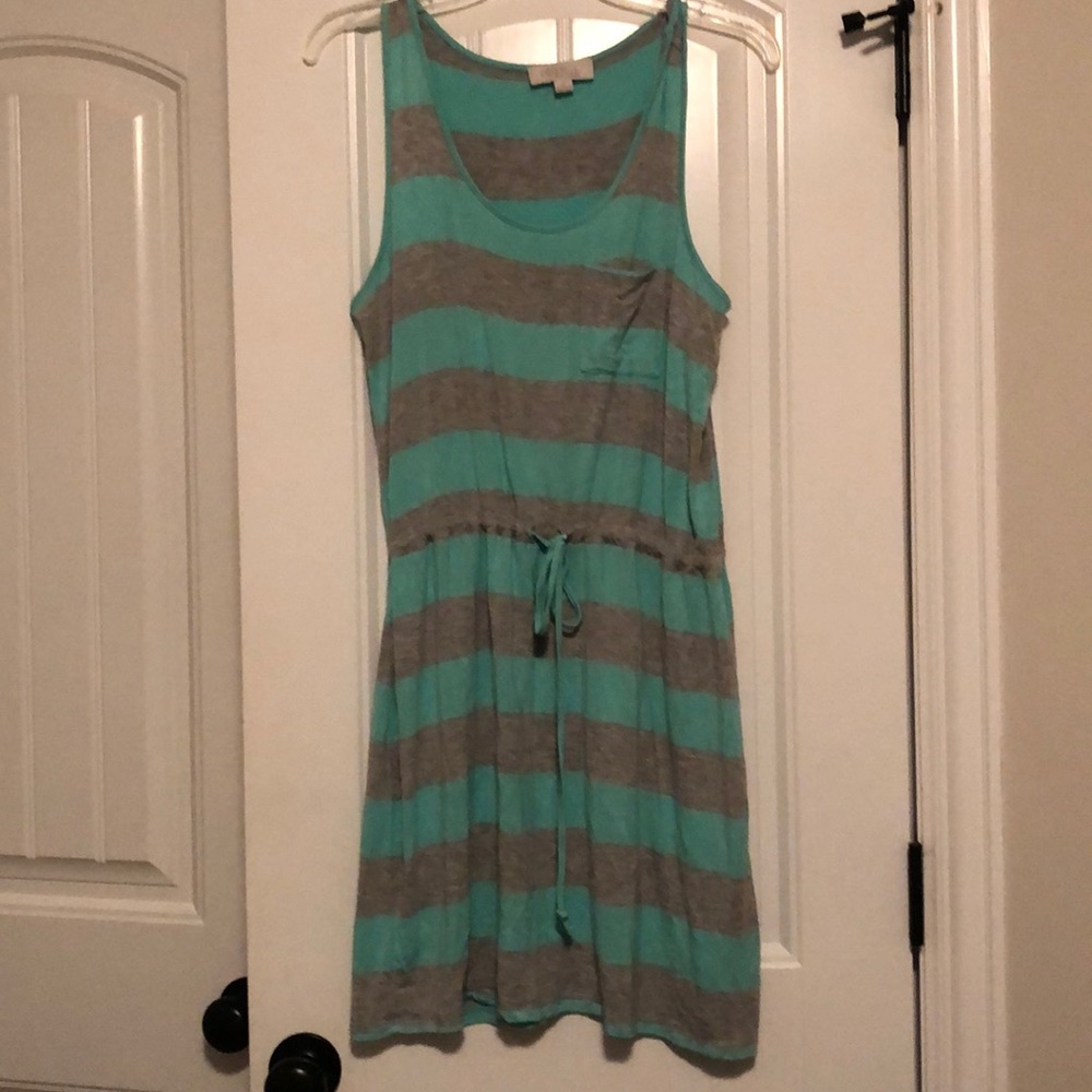 Oak & olive dress